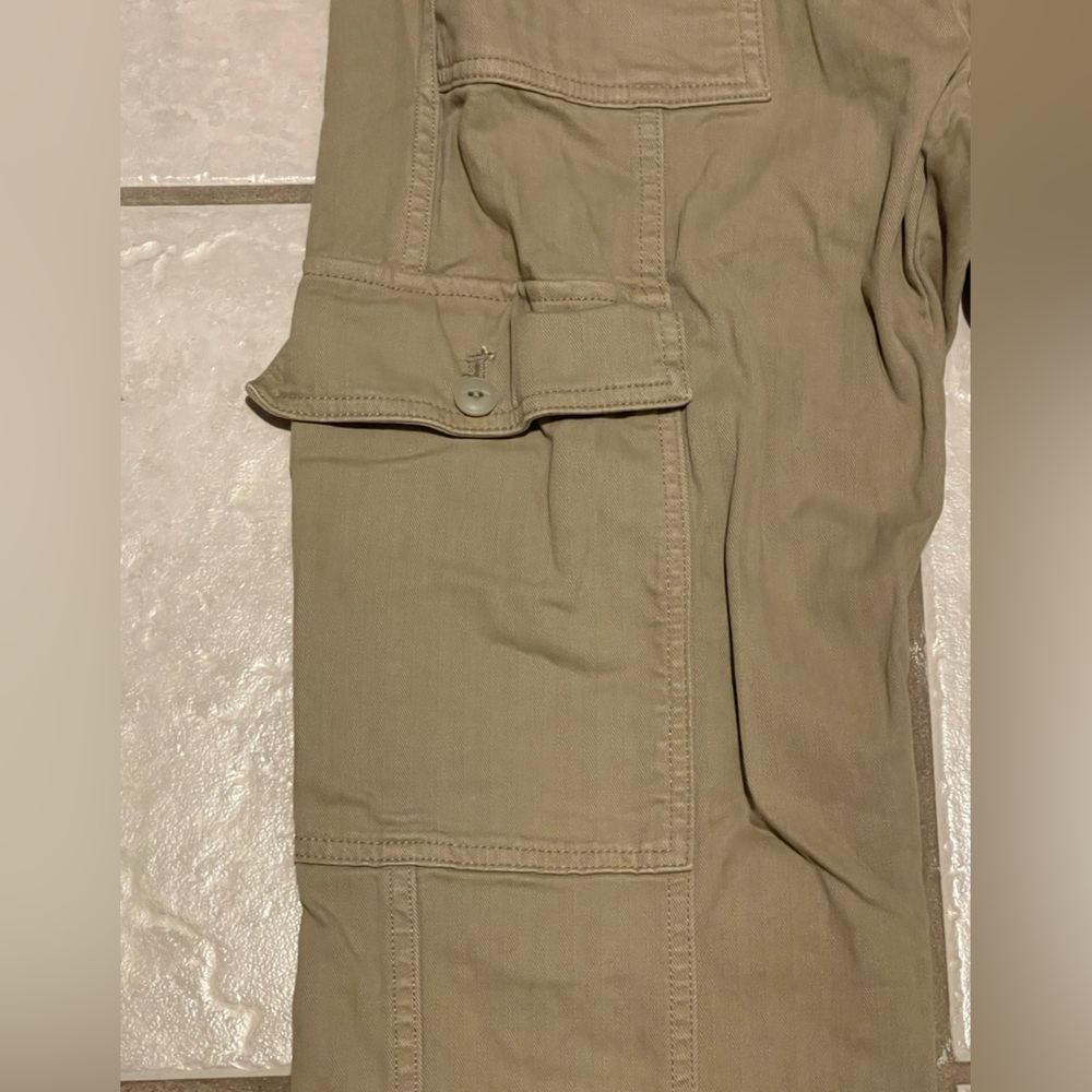 Madewell Women’s Tan 90s‎ Cargo Straight Pants Size 26 - Picture 4 of 8